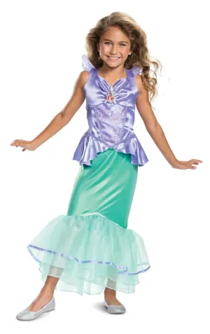 Kids Deluxe The Little Mermaid Ariel Costume