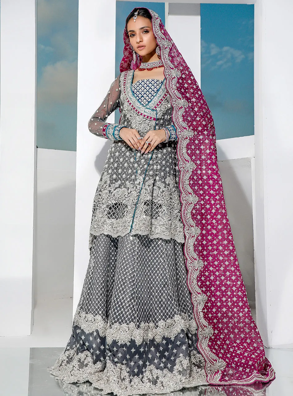 Latest Bridal Peplum Lehnga #Y6056