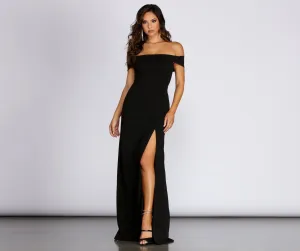 Lelia Formal Stylish High Slit Dress