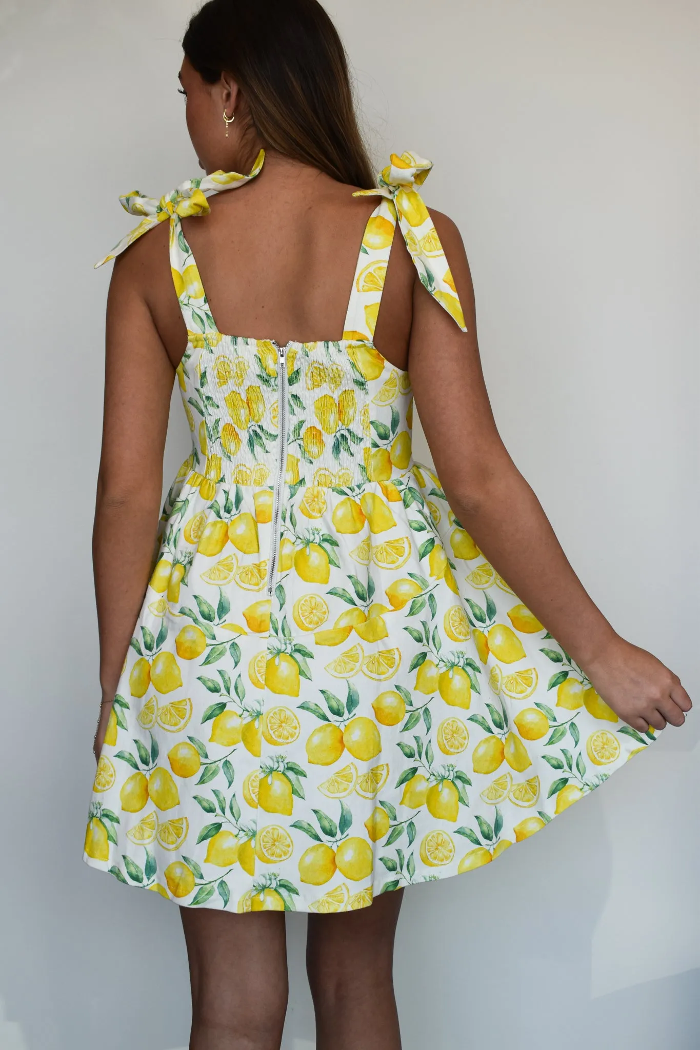 Life Gives You Lemons Mini Dress