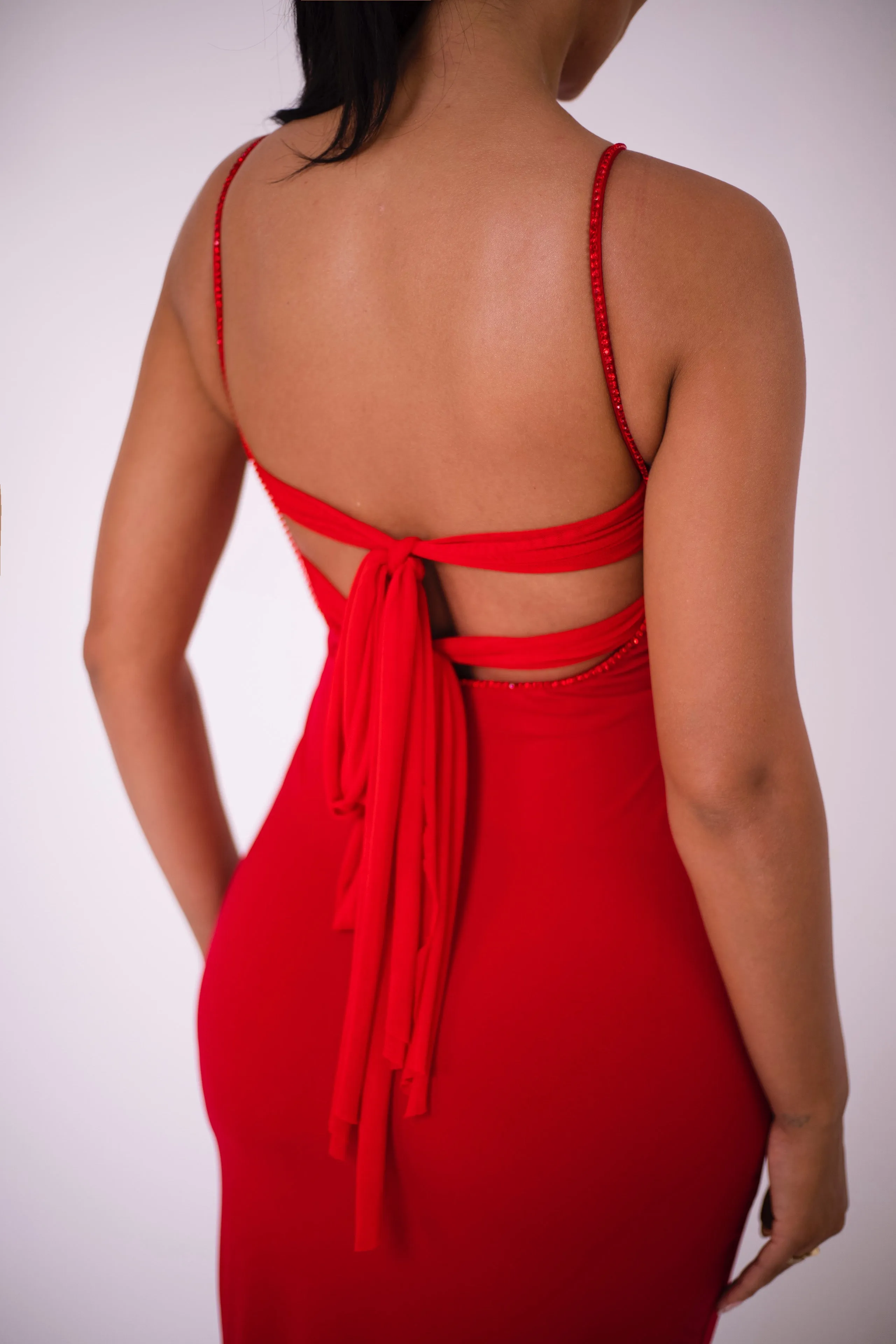 Liona Red Dress