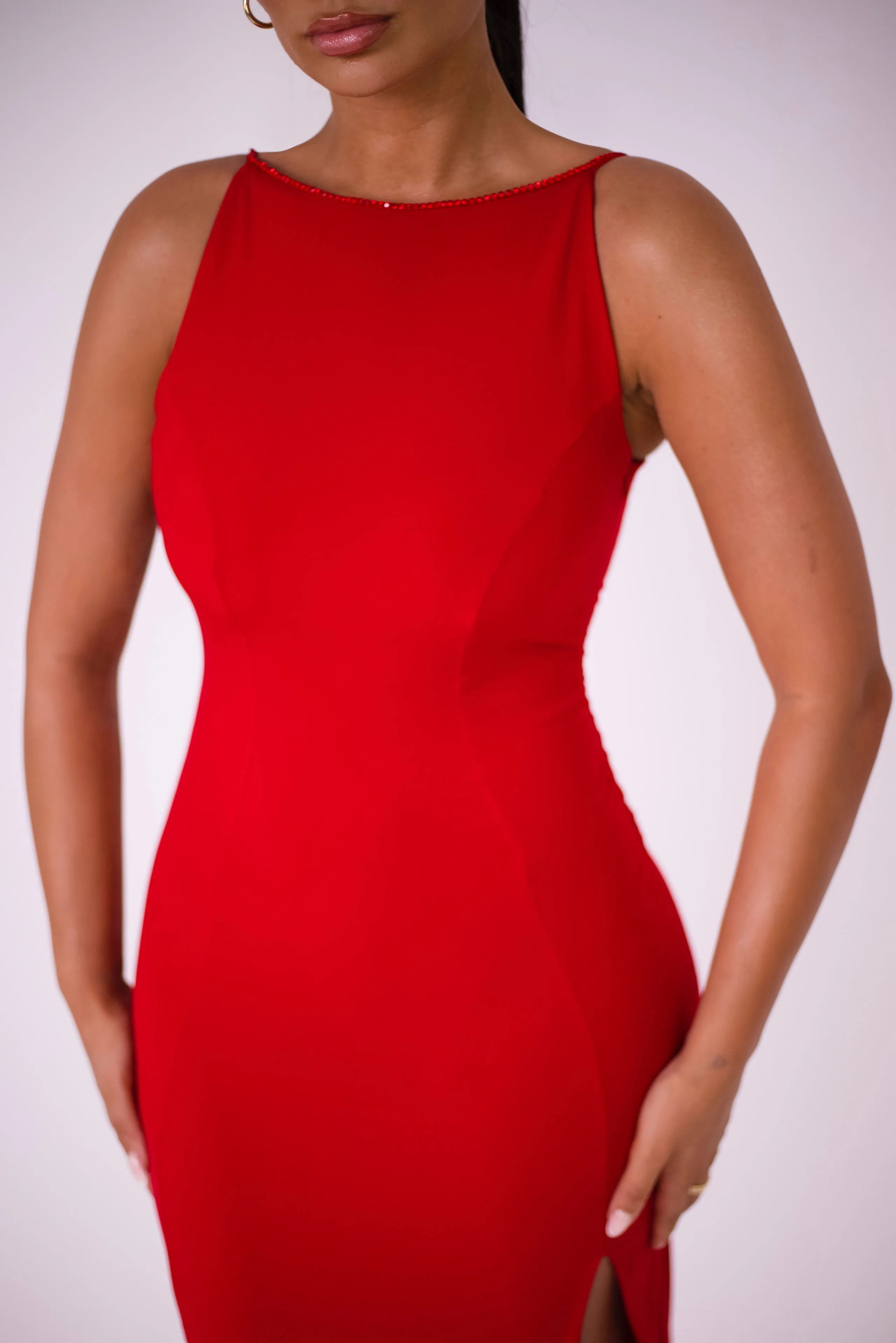Liona Red Dress