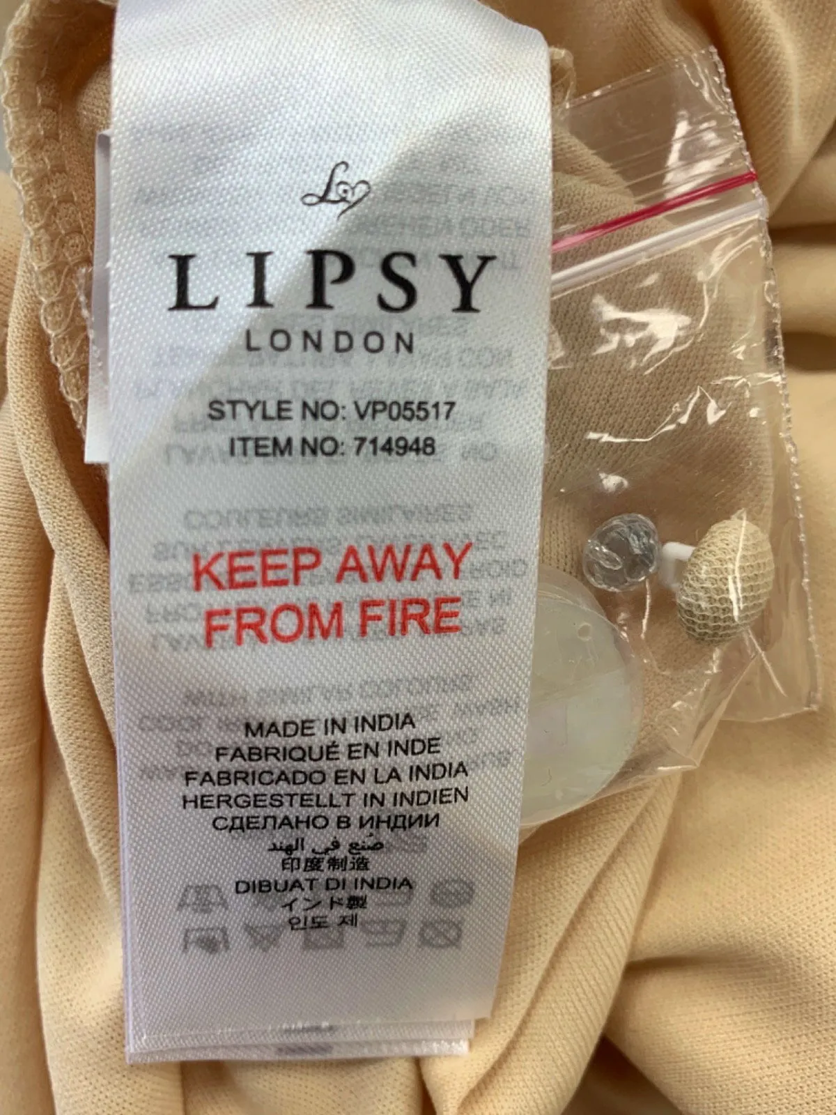 Lipsy Gold Sequin Embellished Mini Dress UK 8