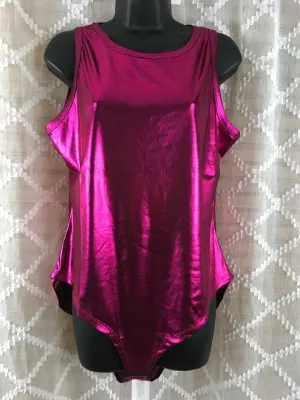 Liquid Luxe Magenta Bodysuit