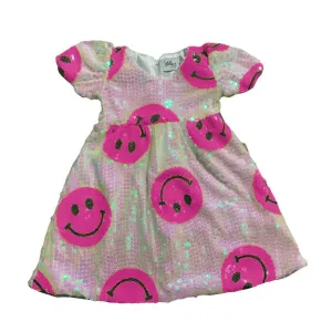 Lola and The Boys Pinkie Happy Emoji Dress