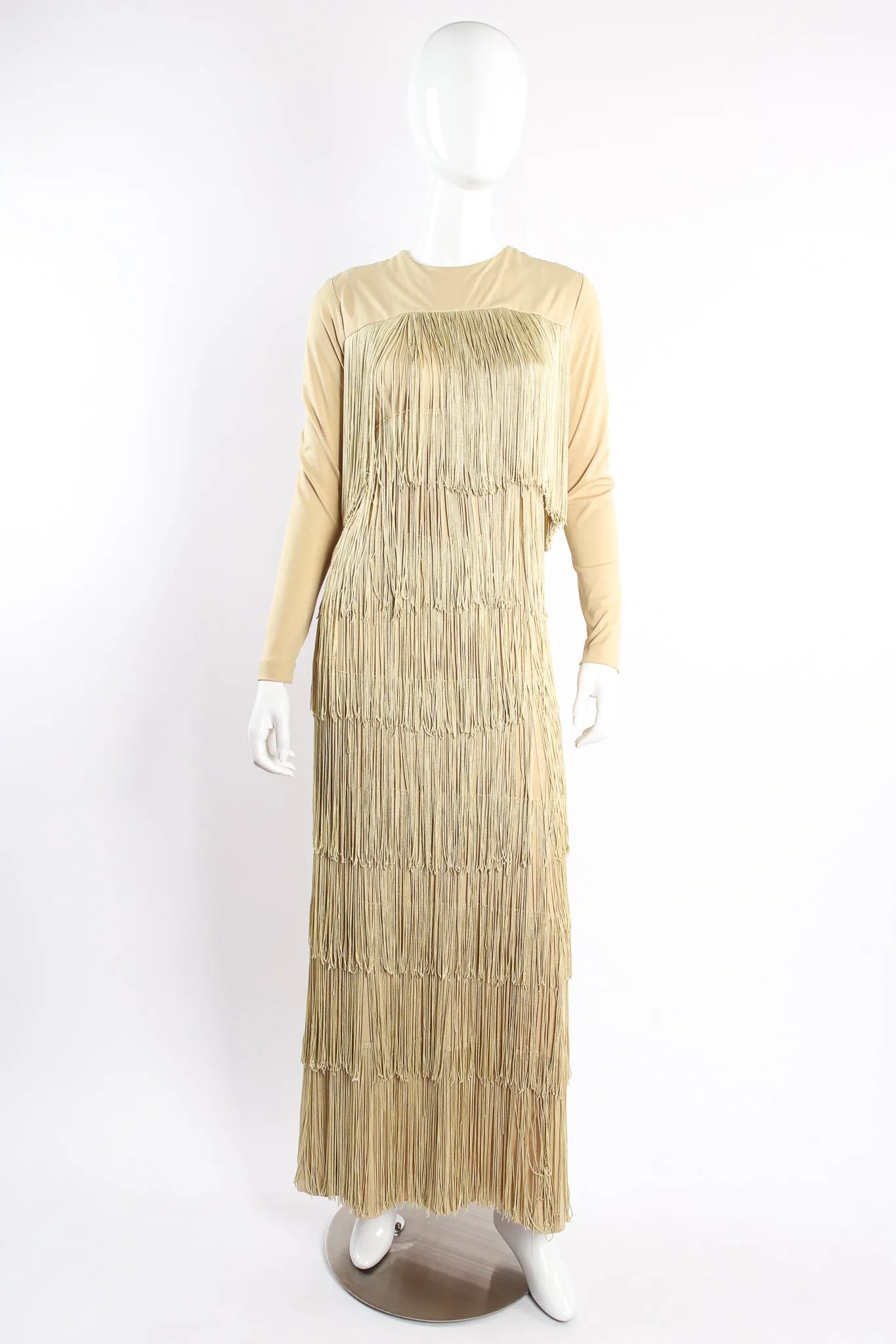 Long Tiered Fringe Dress II
