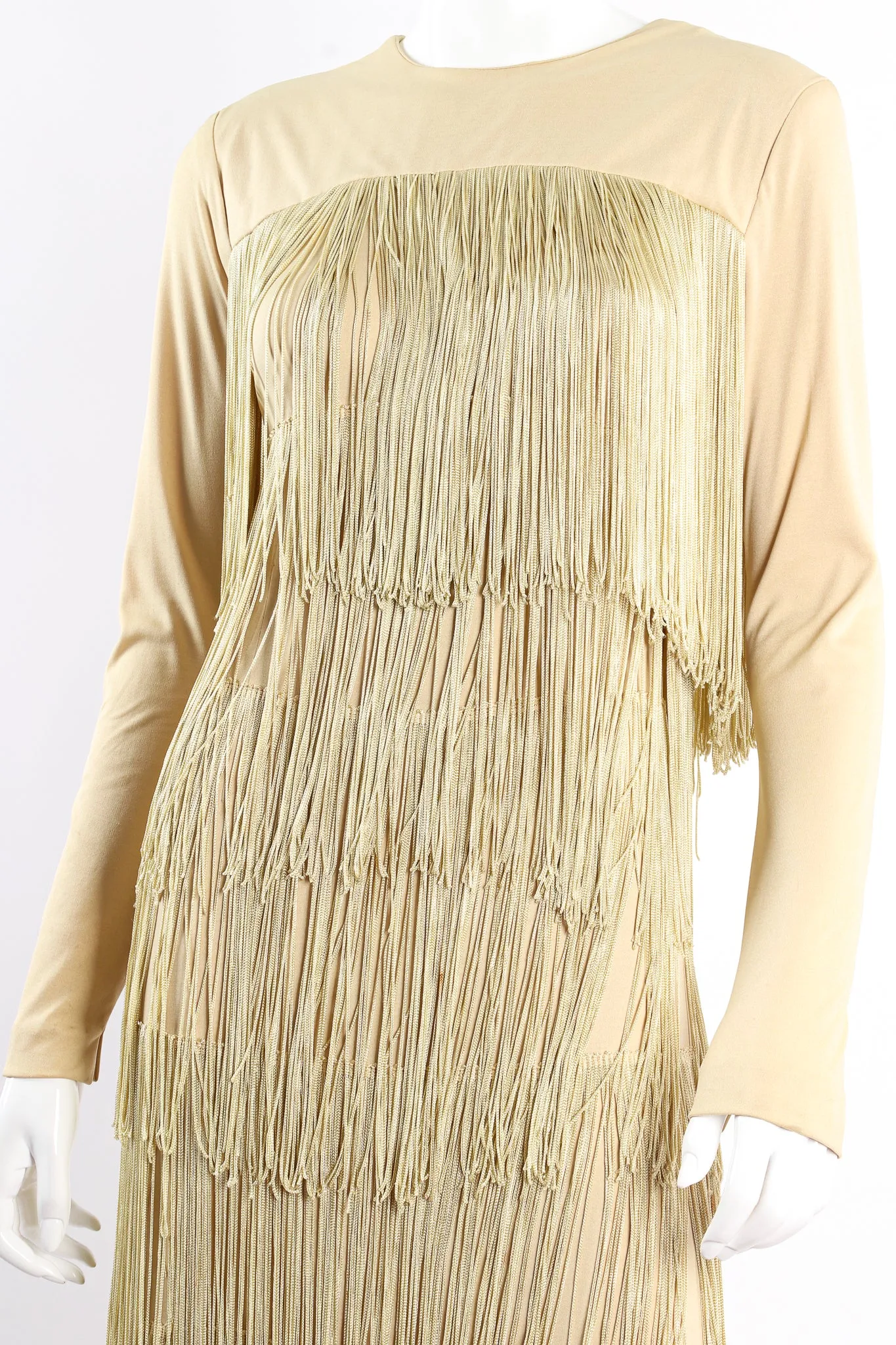Long Tiered Fringe Dress II