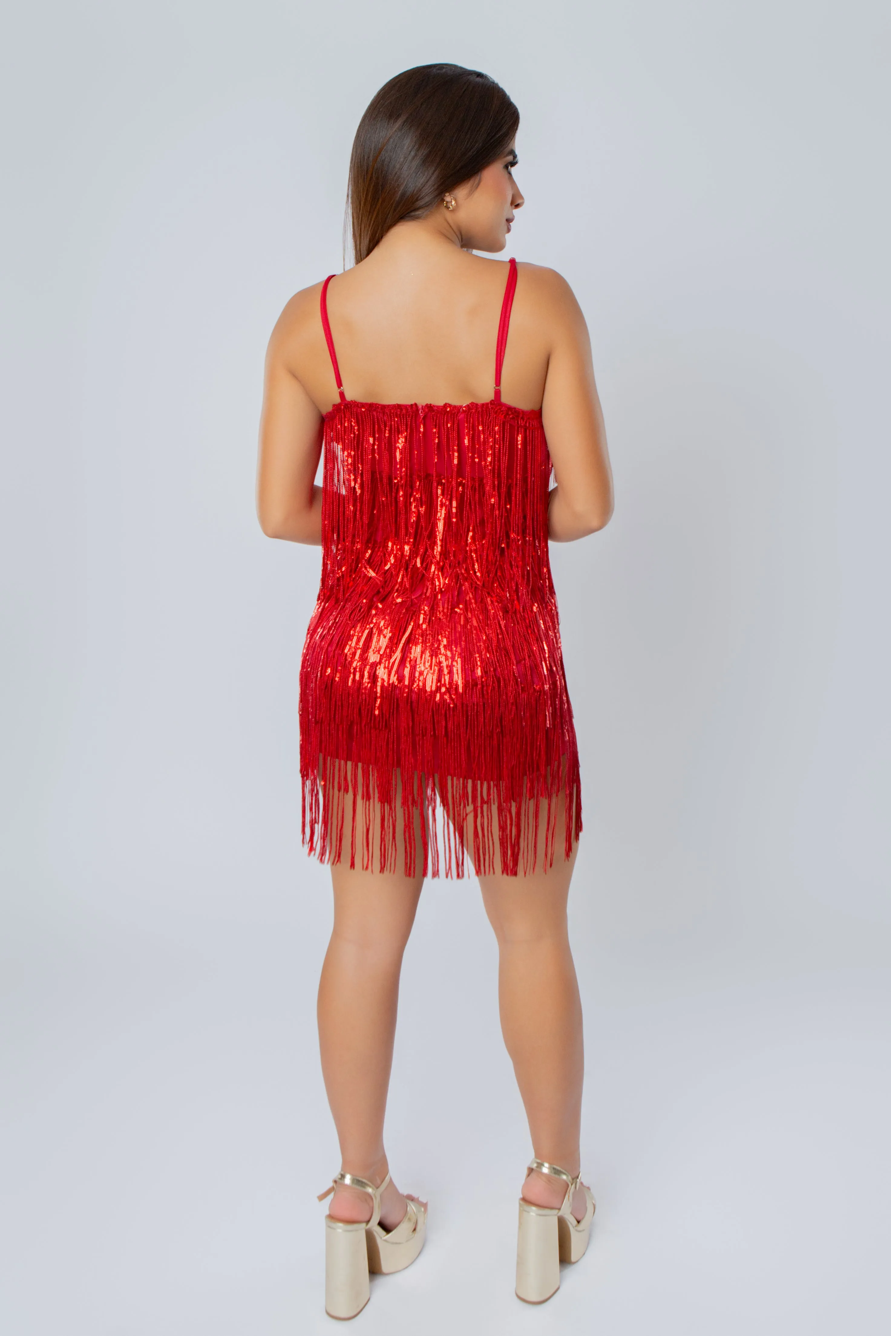 LYMARIS SEQUIN MINI DRESS