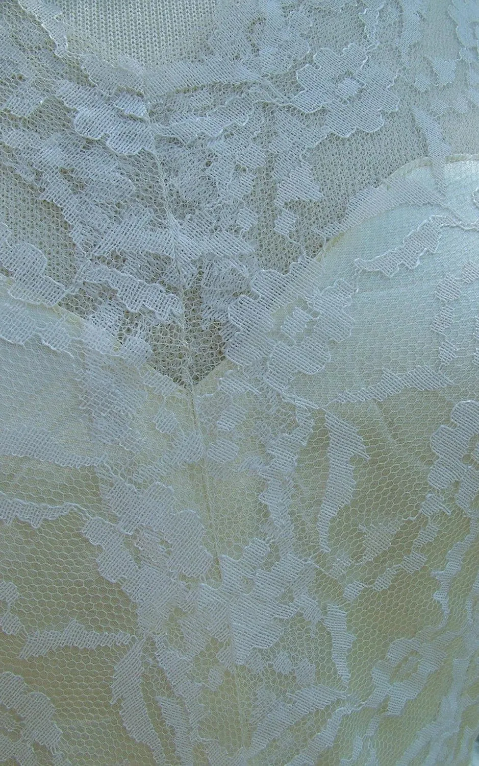 Middleton Style Vintage Long Lace Sleeves Fitted Bodice Bridal Gown Wedding Dress