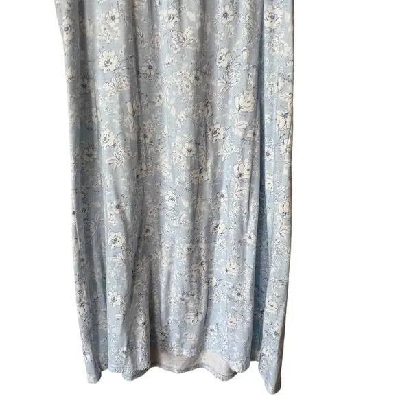 Miss Elaine 2pc Floral Bouquets Robe and Gown Set