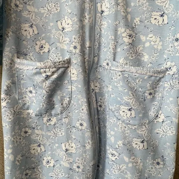 Miss Elaine 2pc Floral Bouquets Robe and Gown Set