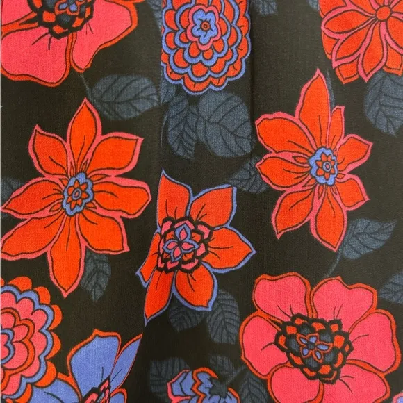 Modcloth &quot;Illuminated Elegance&quot; Chiffon Maxi Dress - Floral