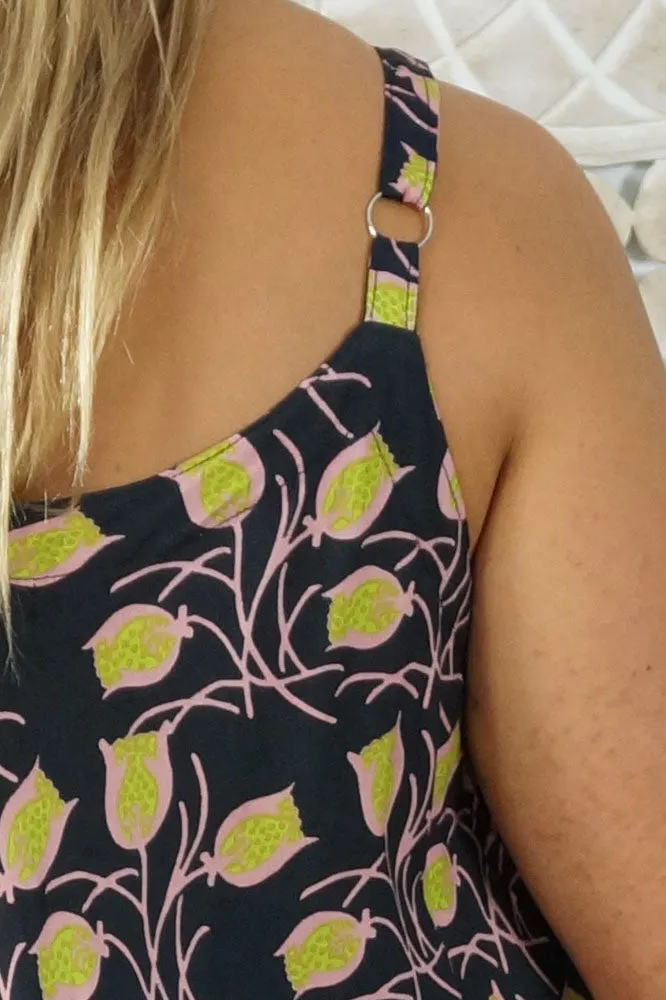 Montego Dress "Tulips"