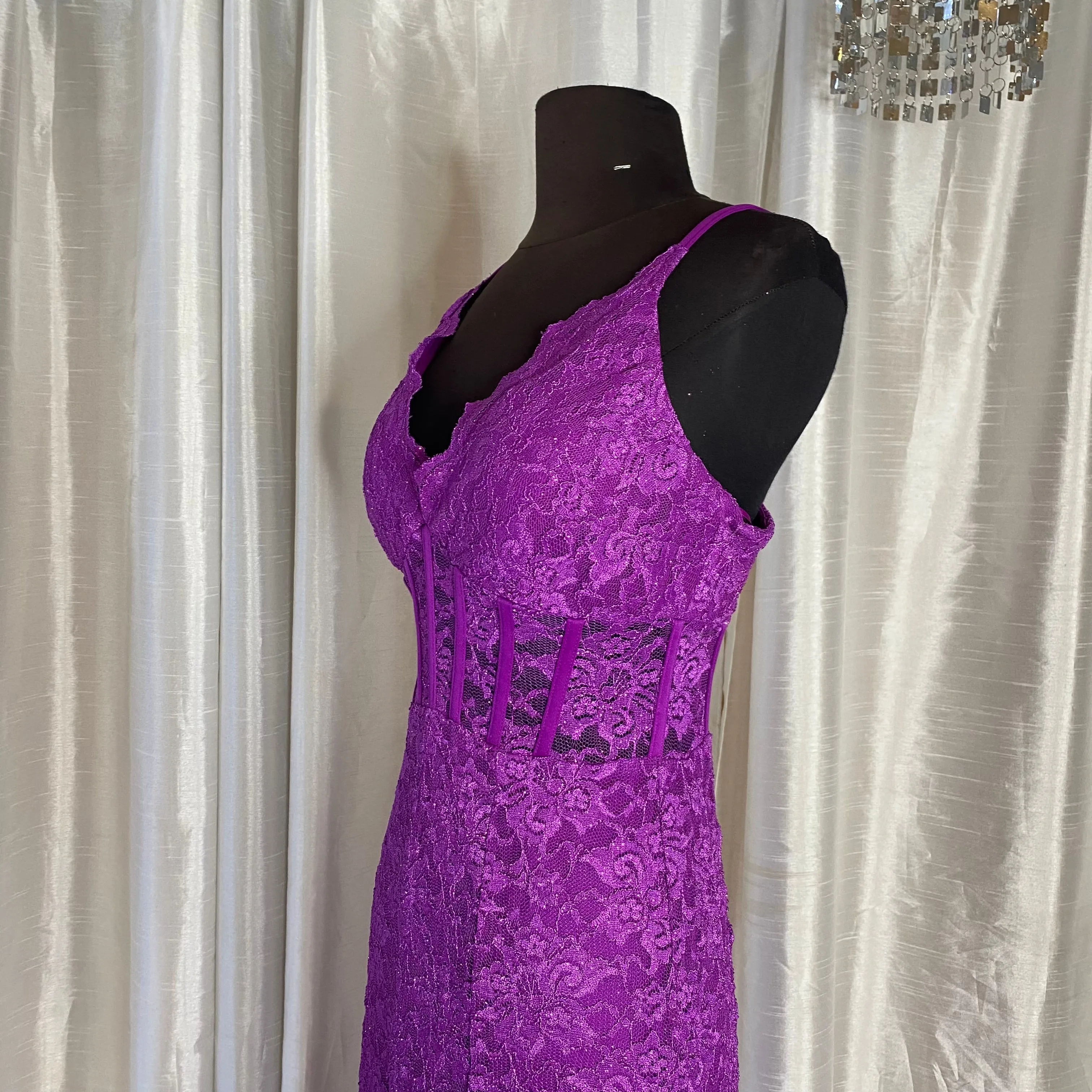 MORGAN & CO Long Gown Magenta Multiple Sizes Available NWT