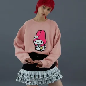 【My Melody ✕ MEEWEE ✕ LAND by MILKBOY】WAPPEN SWEATER