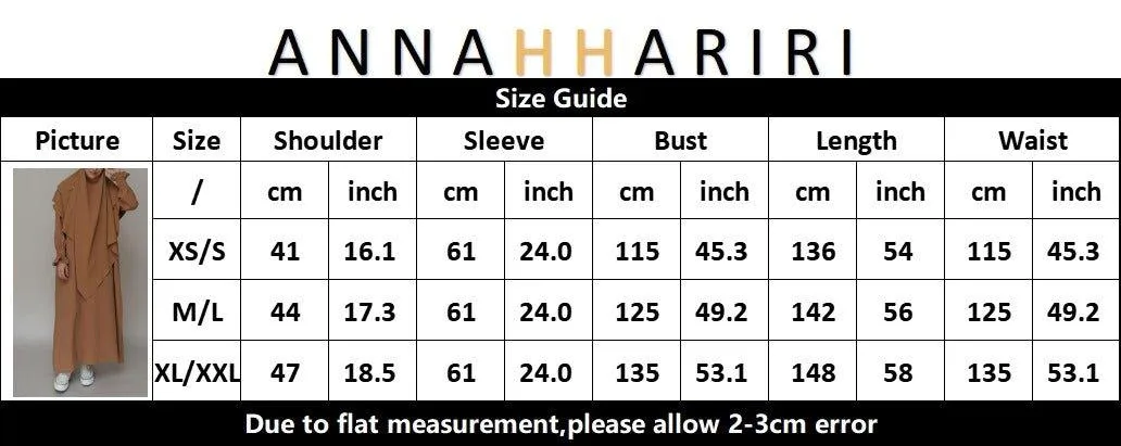 Myyla prayer gown umrah abaya dress non-wrinkling in dark coffee