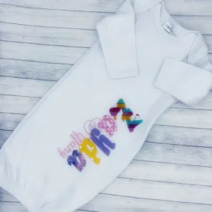 Newborn Multi Color Gown