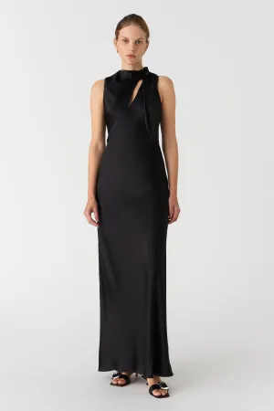 NOELIA SATIN MAXI DRESS