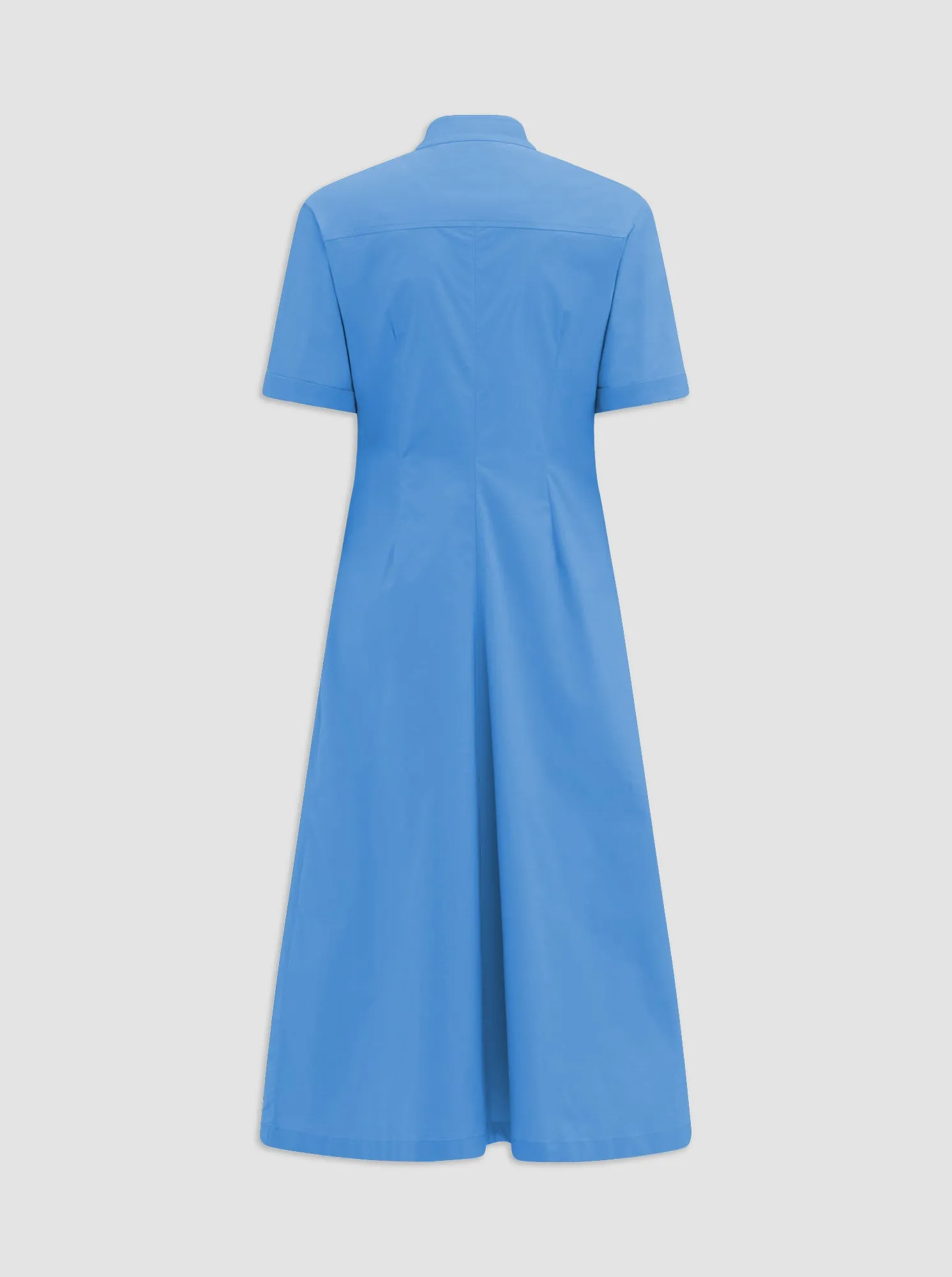 NOOR Long shirt dress Blue Sea
