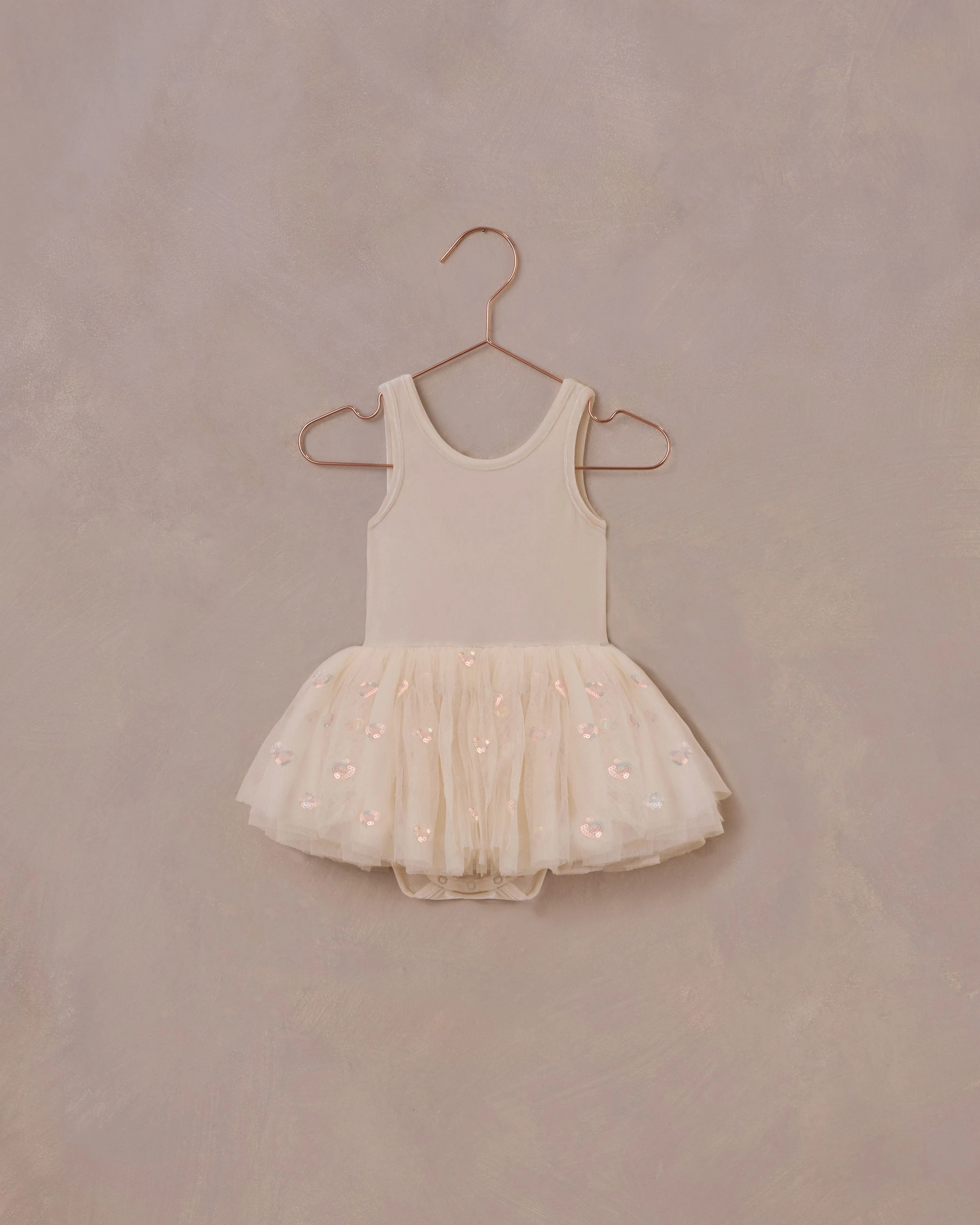 Noralee - Tullulah Tutu - Natural Sequin Hearts
