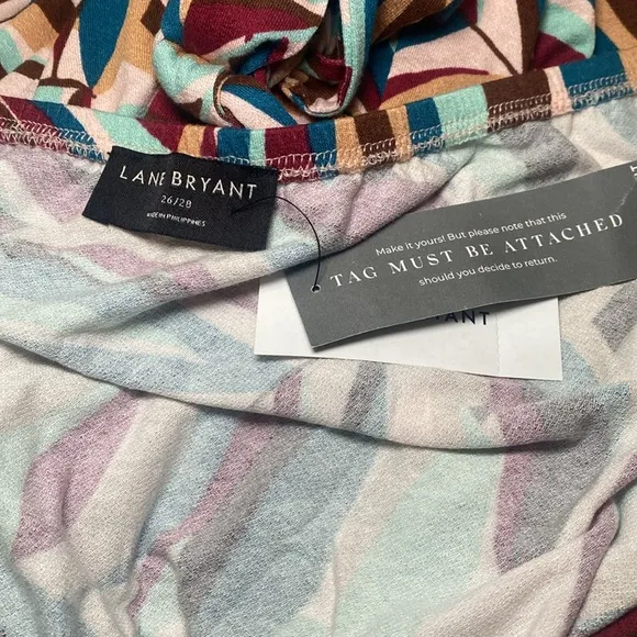 NWT Lane Bryant Cross-Front Halter Maxi Dress With Tiered Skirt