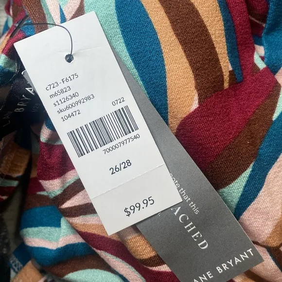 NWT Lane Bryant Cross-Front Halter Maxi Dress With Tiered Skirt