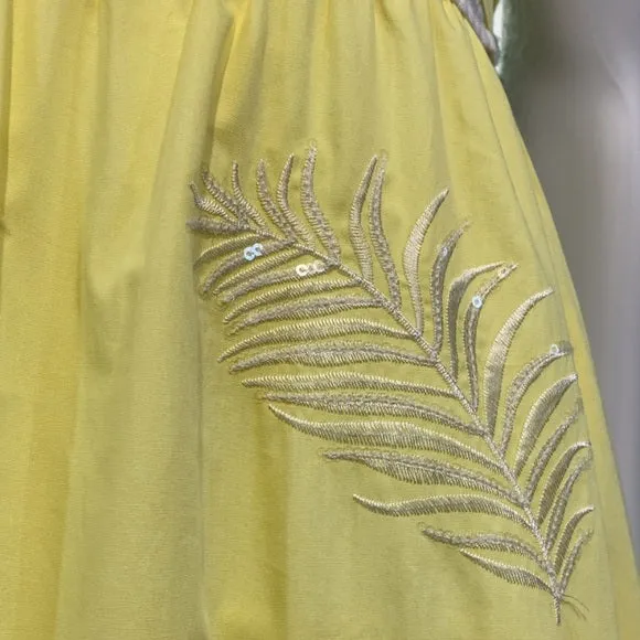 NWT Lilly Pulitzer Eloisa Midi Dress Yellow 00