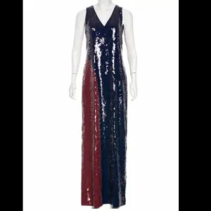 NWT Tory Burch Ophelia Color Block Sequin Dress