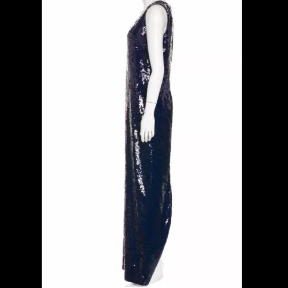 NWT Tory Burch Ophelia Color Block Sequin Dress