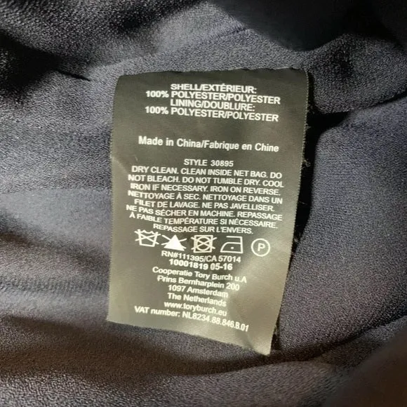 NWT Tory Burch Ophelia Color Block Sequin Dress