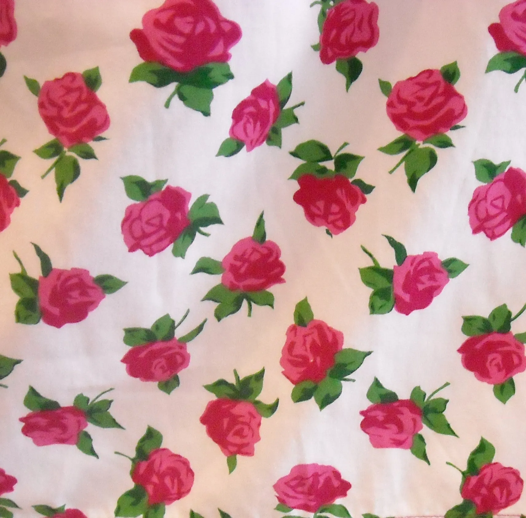 Olde English Roses Peplum Vintage Dress