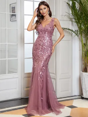 Paula tulle and sequin dress in dusky rose s8 Express NZ wide
