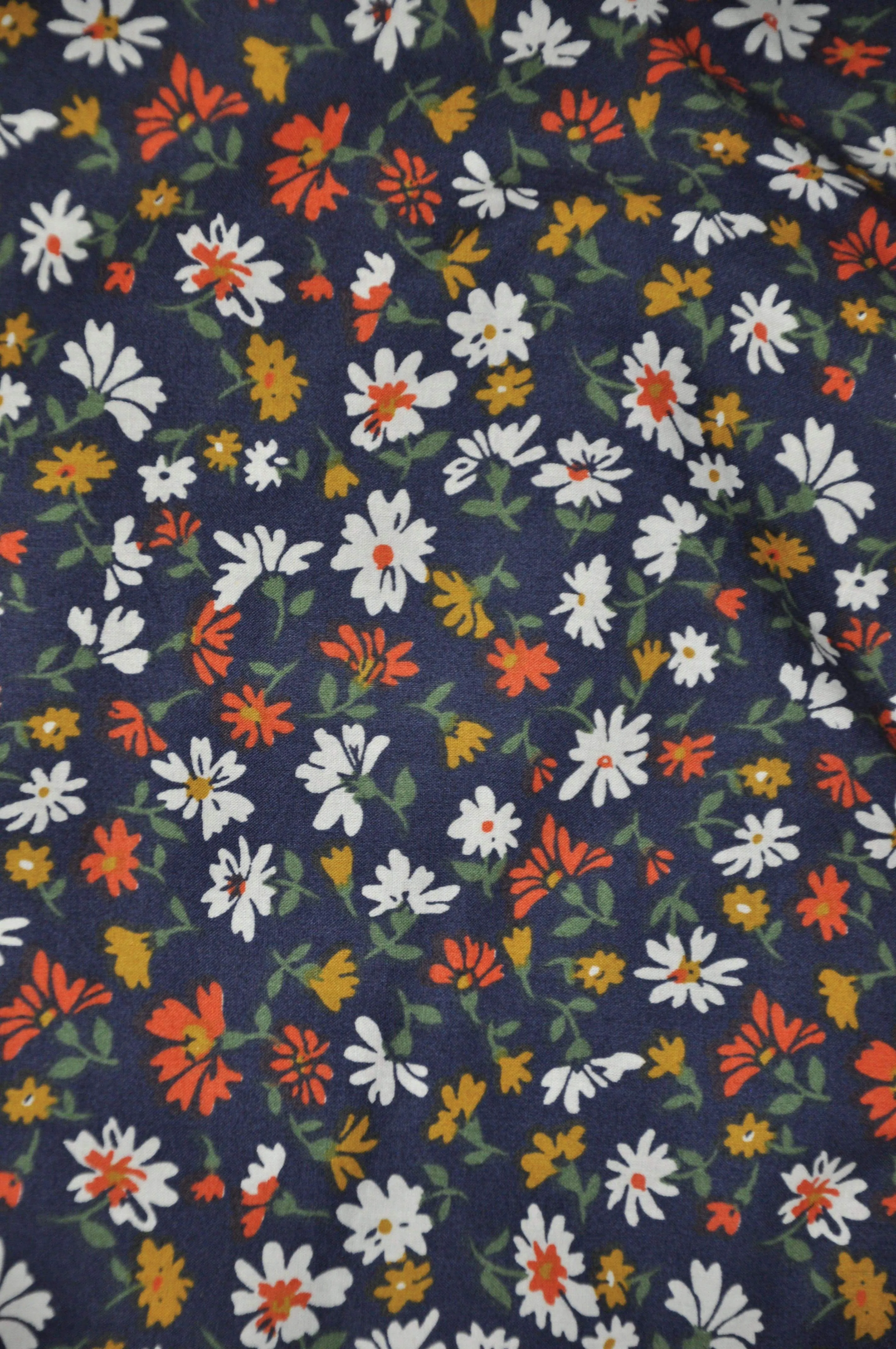 Petunia : Navy flower dress