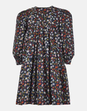 Petunia : Navy flower dress