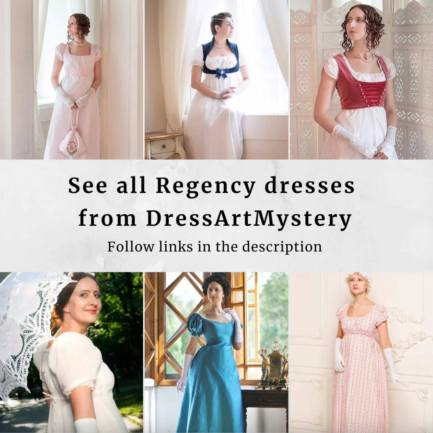 Pink Regency gown with laces