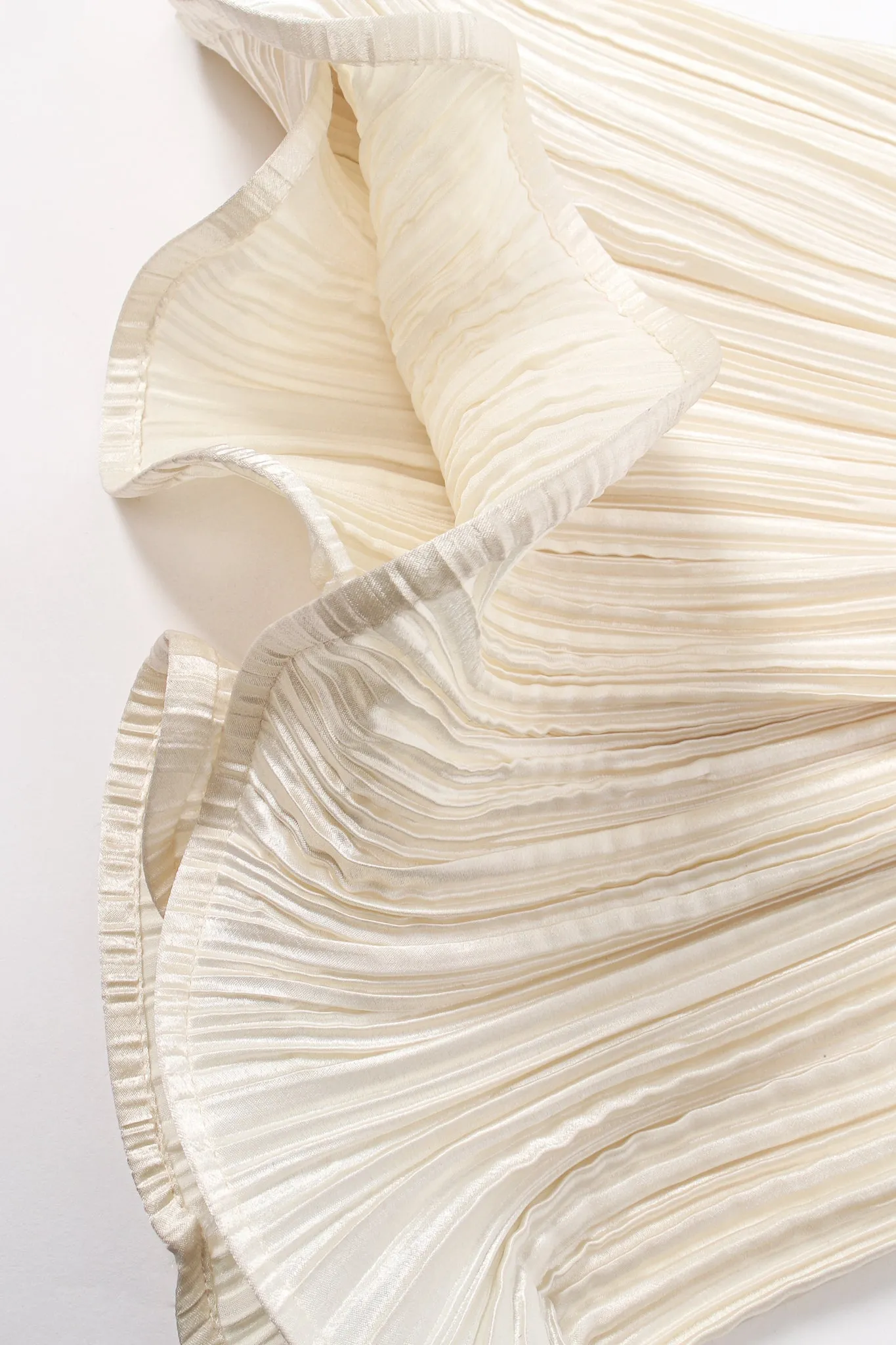 Pleated Halter Sheath Gown & Jacket Set