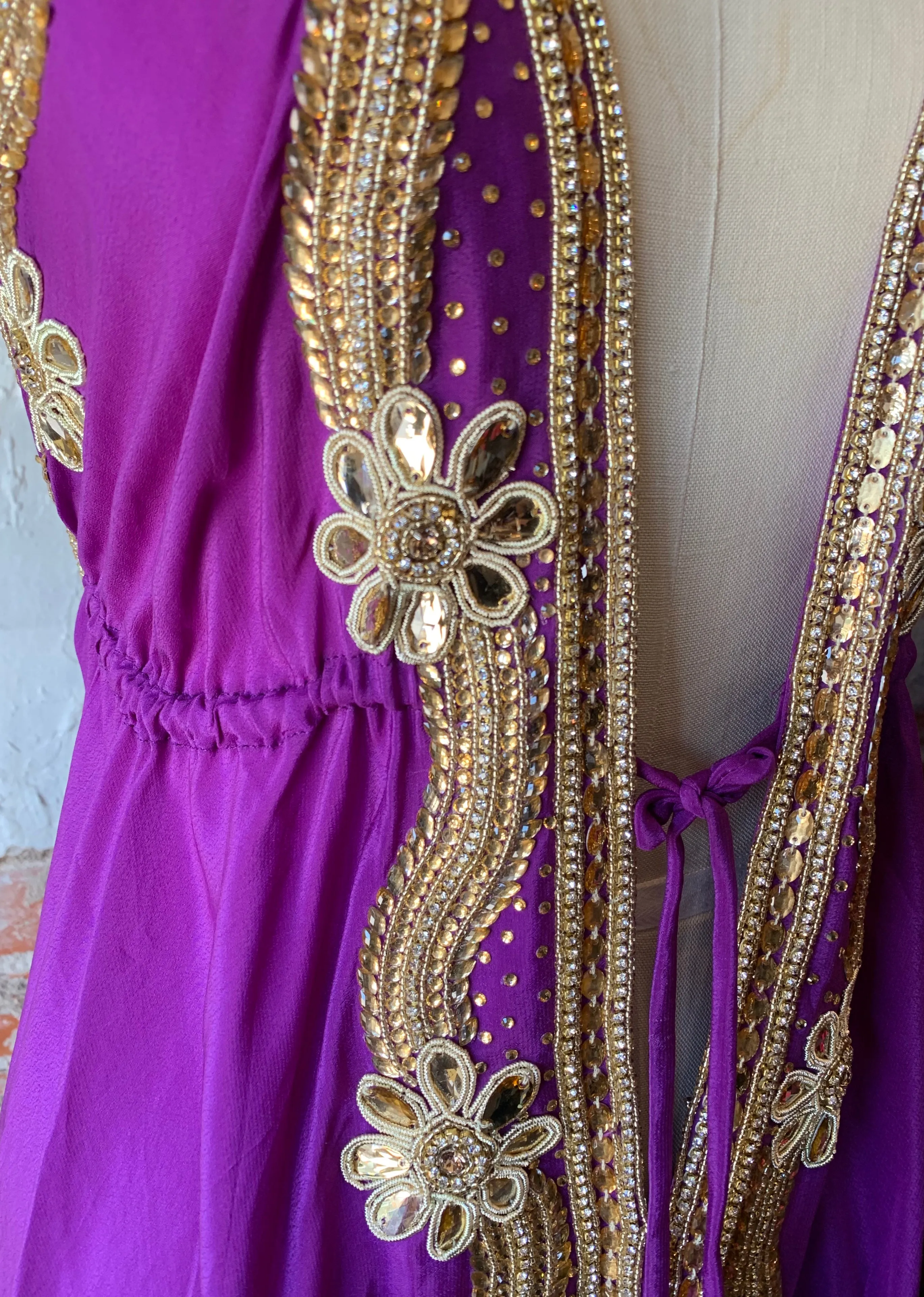 Purple Paradise Dress