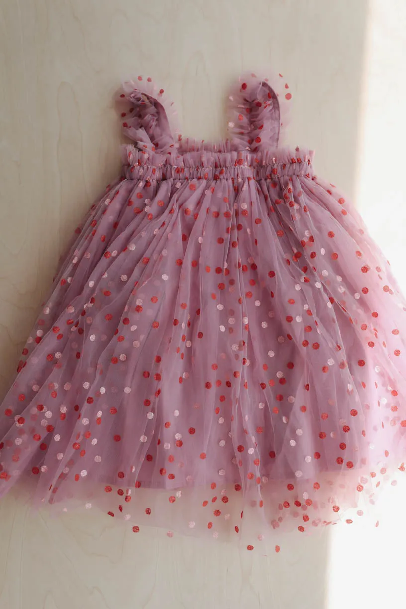 Rae by Alter Ego: Polka Dot Sequin Dress