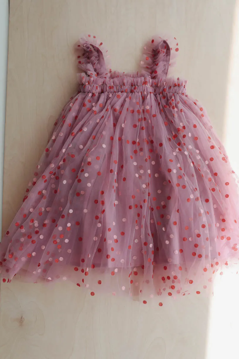 Rae by Alter Ego: Polka Dot Sequin Dress