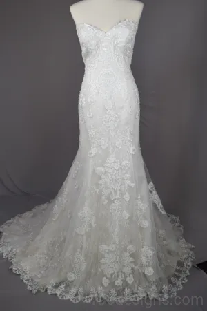 Rebecca Ingram - 7RS303, Brenda Mermaid Wedding Dress