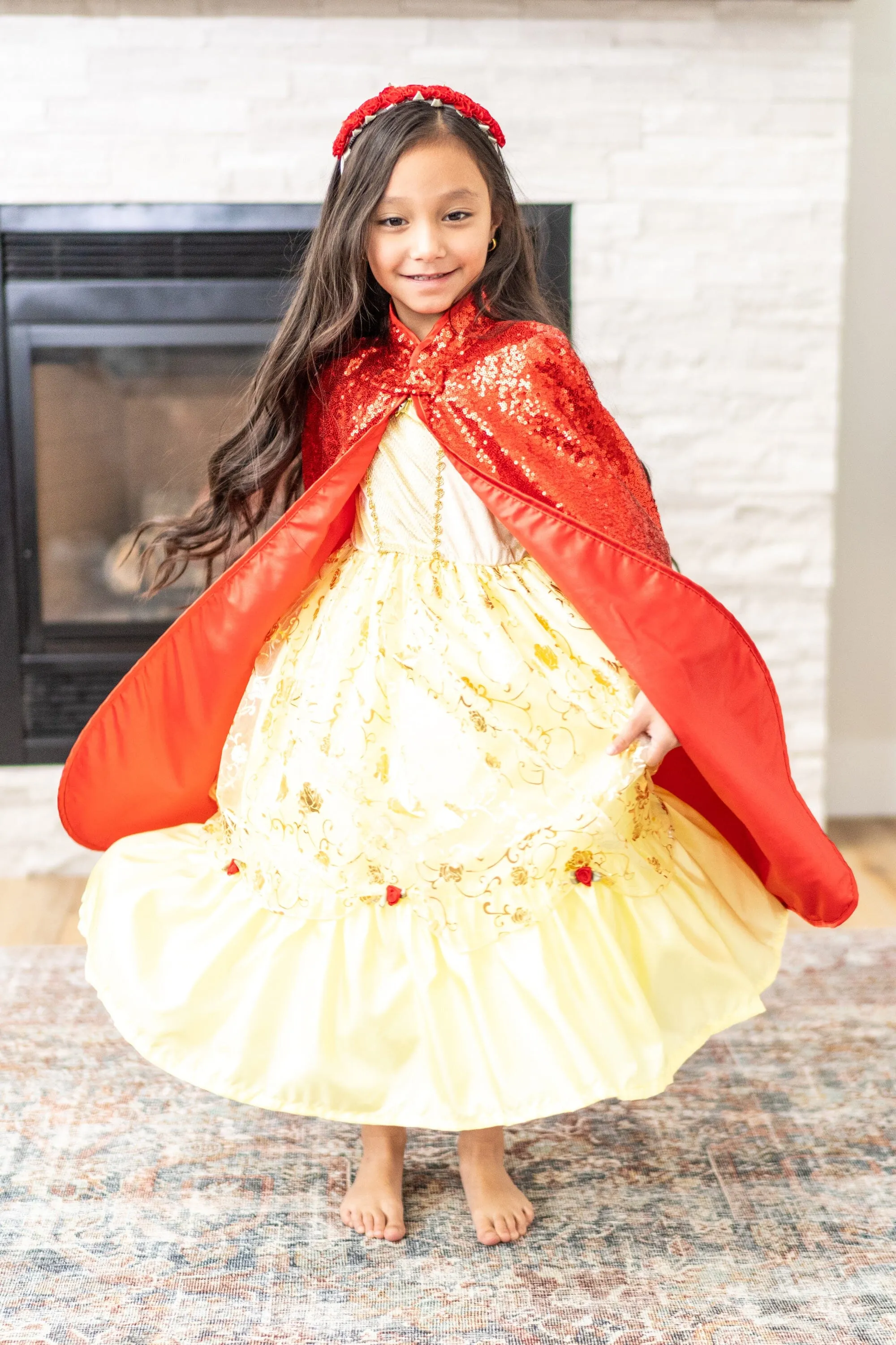 Red Shimmer Cloak