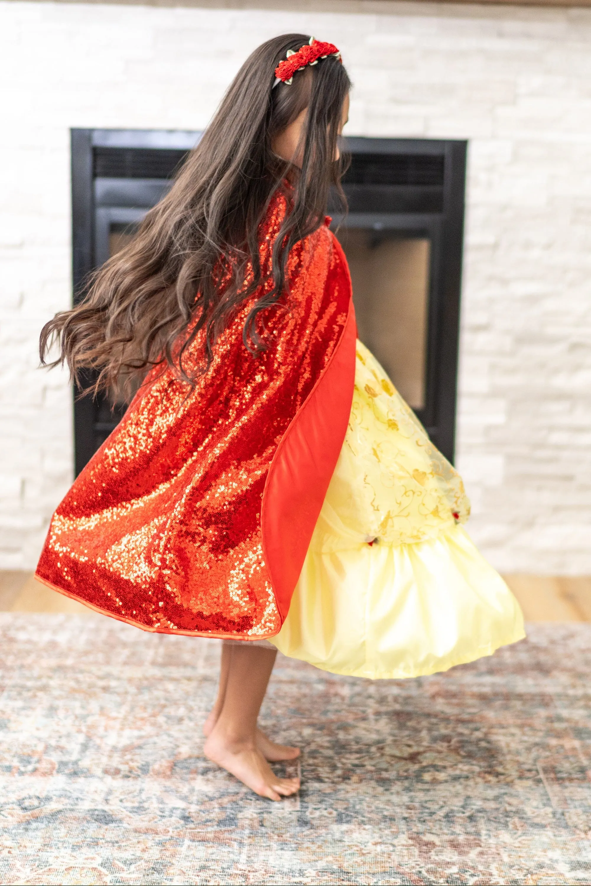 Red Shimmer Cloak