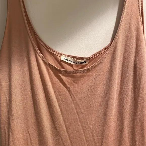 Reformation Rou Knit Dress, size small in Pink
