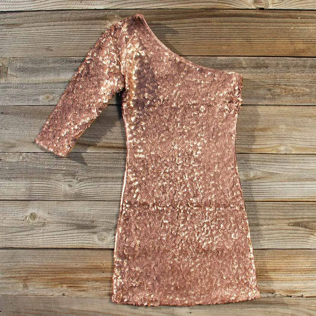 Rose Gold Party Dress