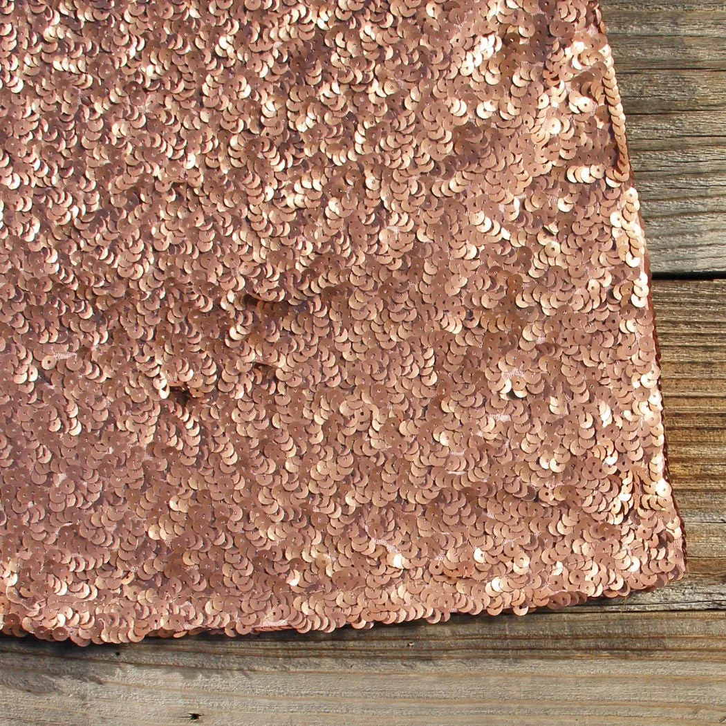 Rose Gold Party Dress
