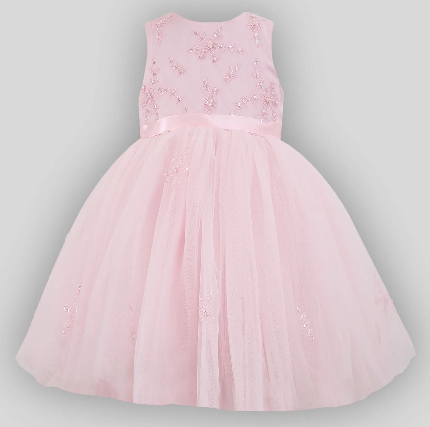Sarah Louise Occasion Dress - Pink - 070035