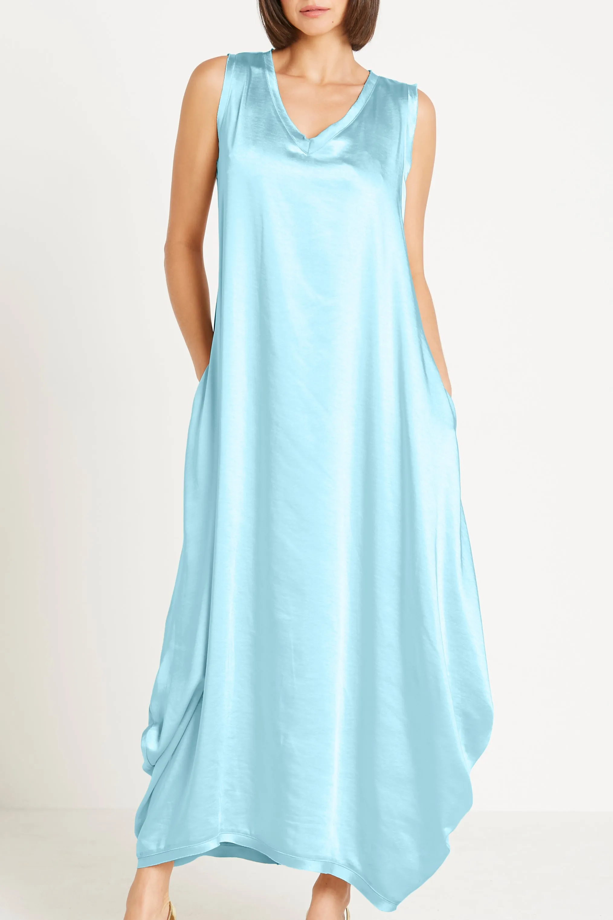 Sateen Parachute Dress