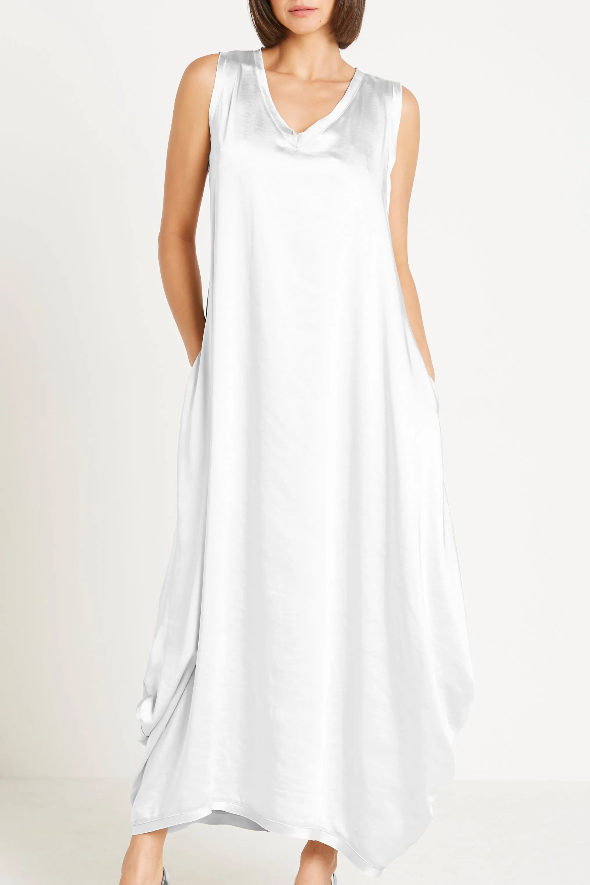 Sateen Parachute Dress