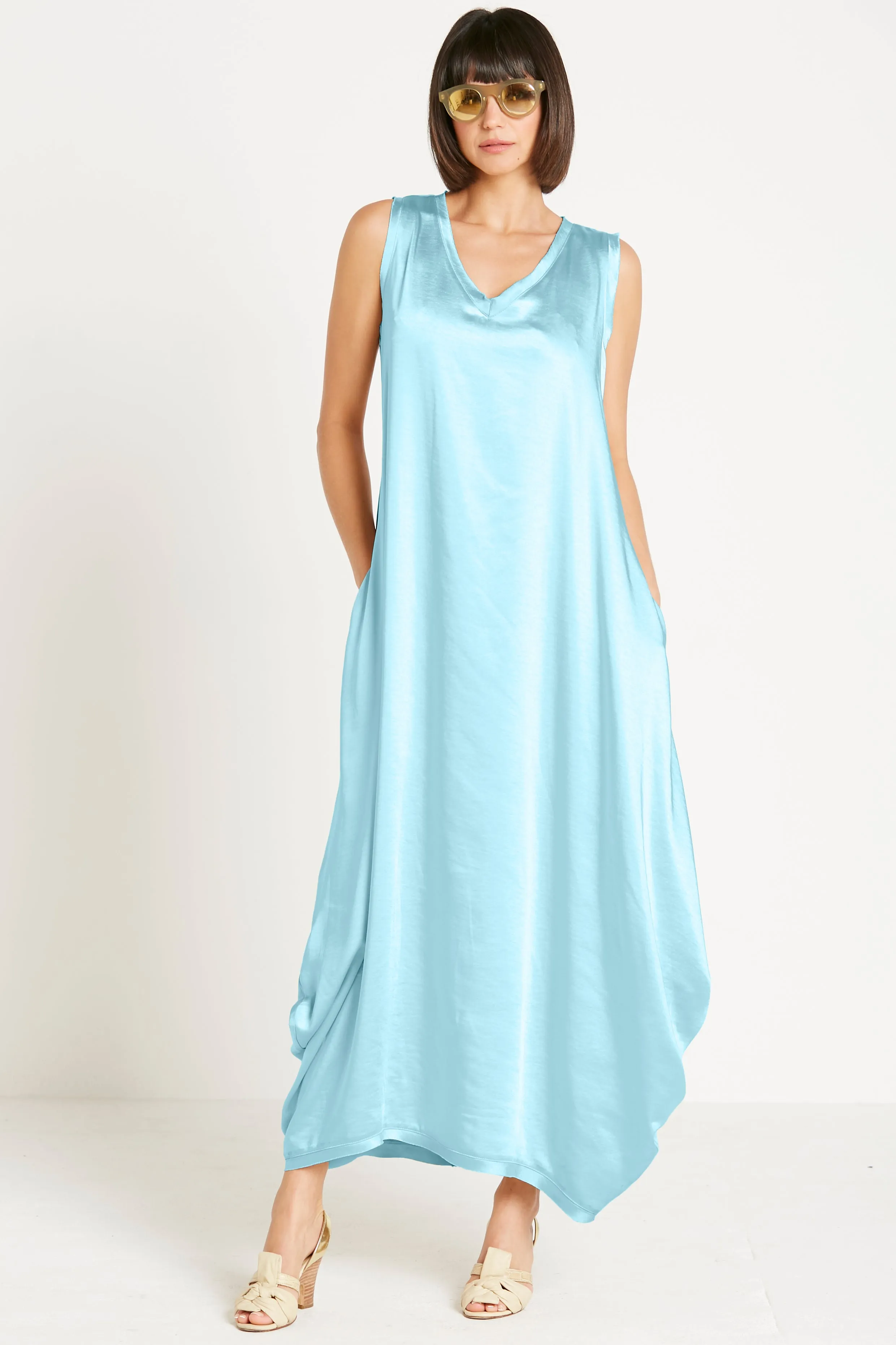Sateen Parachute Dress
