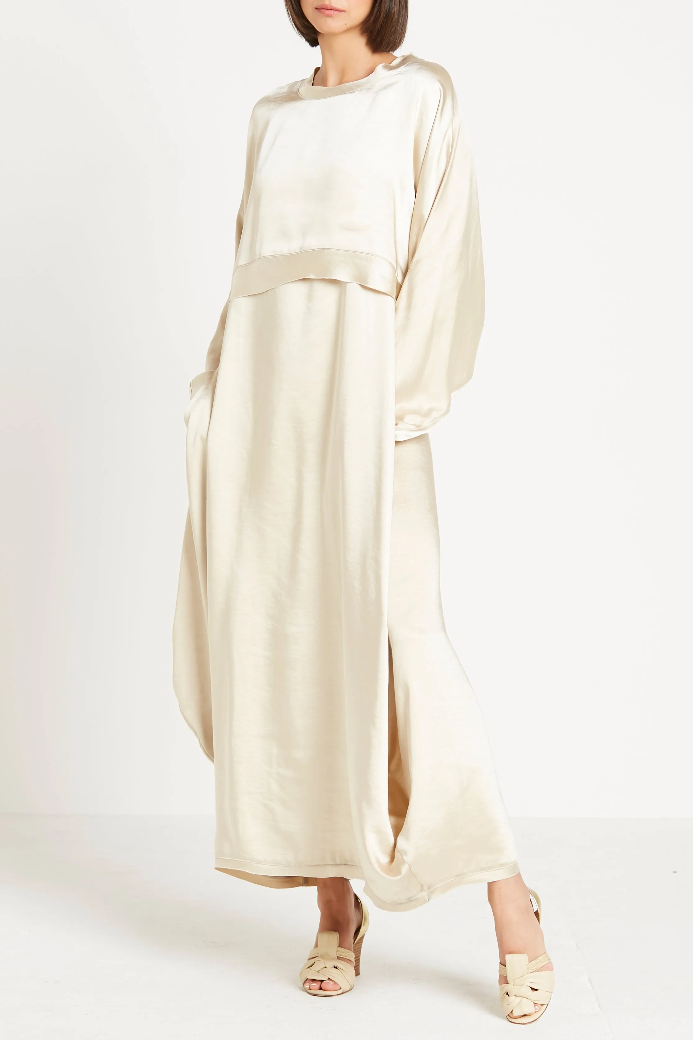 Sateen Parachute Dress